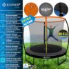 KESSERÂ® Trampolin Ã 244/305/366/427 cm | TÃV Rheinland GS Zertifiziert | Gartentrampolin Kindertrampolin bis 150 kg | Komplettset mit Sicherheitsnetz, Leiter, Randabdeckung & ZubehÃ¶r – Bild 3