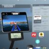 Neezee RudergerÃ¤t fÃ¼r zuhause, RudergerÃ¤t Wasser mit Professioneller Bluetooth-Monitor und Tablet-Halterung, Max 150kg Belastbar, Vertikale Lagerung, TransportrÃ¤der fÃ¼r Einfache Bewegung – Bild 5