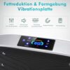 Oyajia Vibrationsplatten, 3D Trainingsgerät mit 120 Vibrationsstufen Sportgerät für Zuhause , Fitness Vibrationsplatte für Ganzkörperübungen Heimtraining – Bild 5